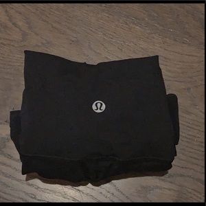 Lululemon black sheer camo leggings